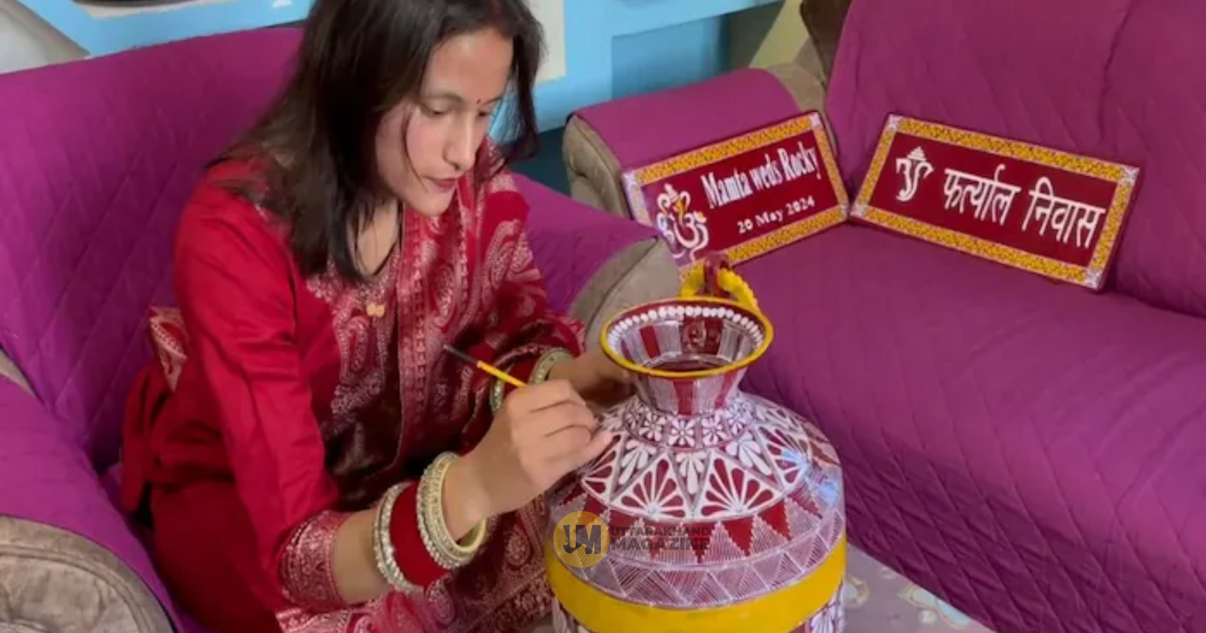 बागेश्वर की अर्चना भंडारी: ऐपण कला से आत्मनिर्भरता और प्रेरणा का संदेश