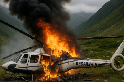 helicoper crash kedarnath