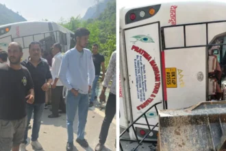 Horrible accident on Chamba-Rishikesh Highway