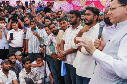 Uttarakhand CM Pushkar Singh Dhami Ends 8 Day Protest In Just 15 Minutes