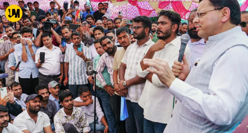 Uttarakhand CM Pushkar Singh Dhami Ends 8 Day Protest In Just 15 Minutes