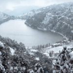 Winters in Uttarakhand with snow covered mountains and hill stations