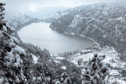 Winters in Uttarakhand with snow covered mountains and hill stations